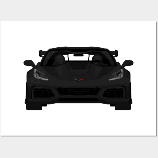 Z06 ZR1 BLACK Posters and Art